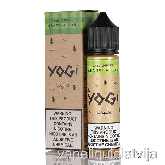 ābolu Kanēļa Granola Batoniņš - Yogi E-šķidrums - 60ml 0mg Vape šķidrums